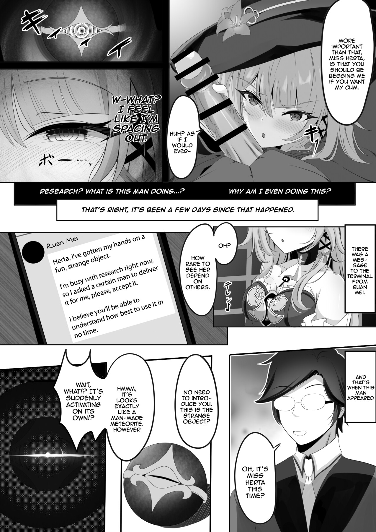 Hentai Manga Comic-There's No Way I (Miss Herta) Would Lose To Hypnosis!-Read-6